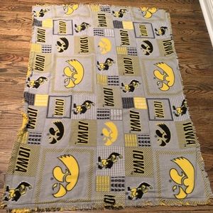 Iowa Hawkeye Fleece Blanket